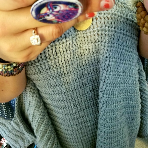 NWT! LAST ONE! AMAZING OVER SIZED PONCHO! - Picture 4 of 5