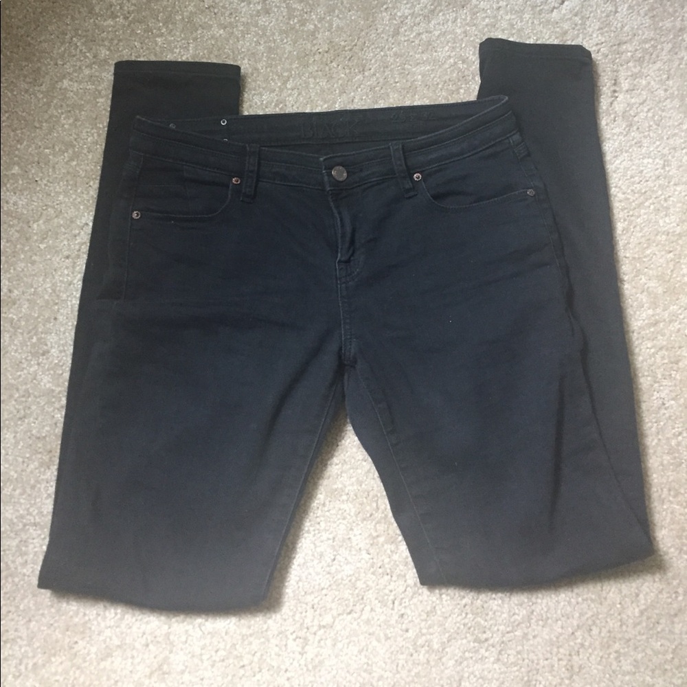 Buckle Black Skinny Jeans