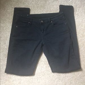 Buckle Black Skinny Jeans