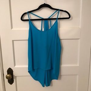 Blue Strappy top
