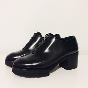SOLD! Acne Studios Mya heeled oxfords - ankle boot