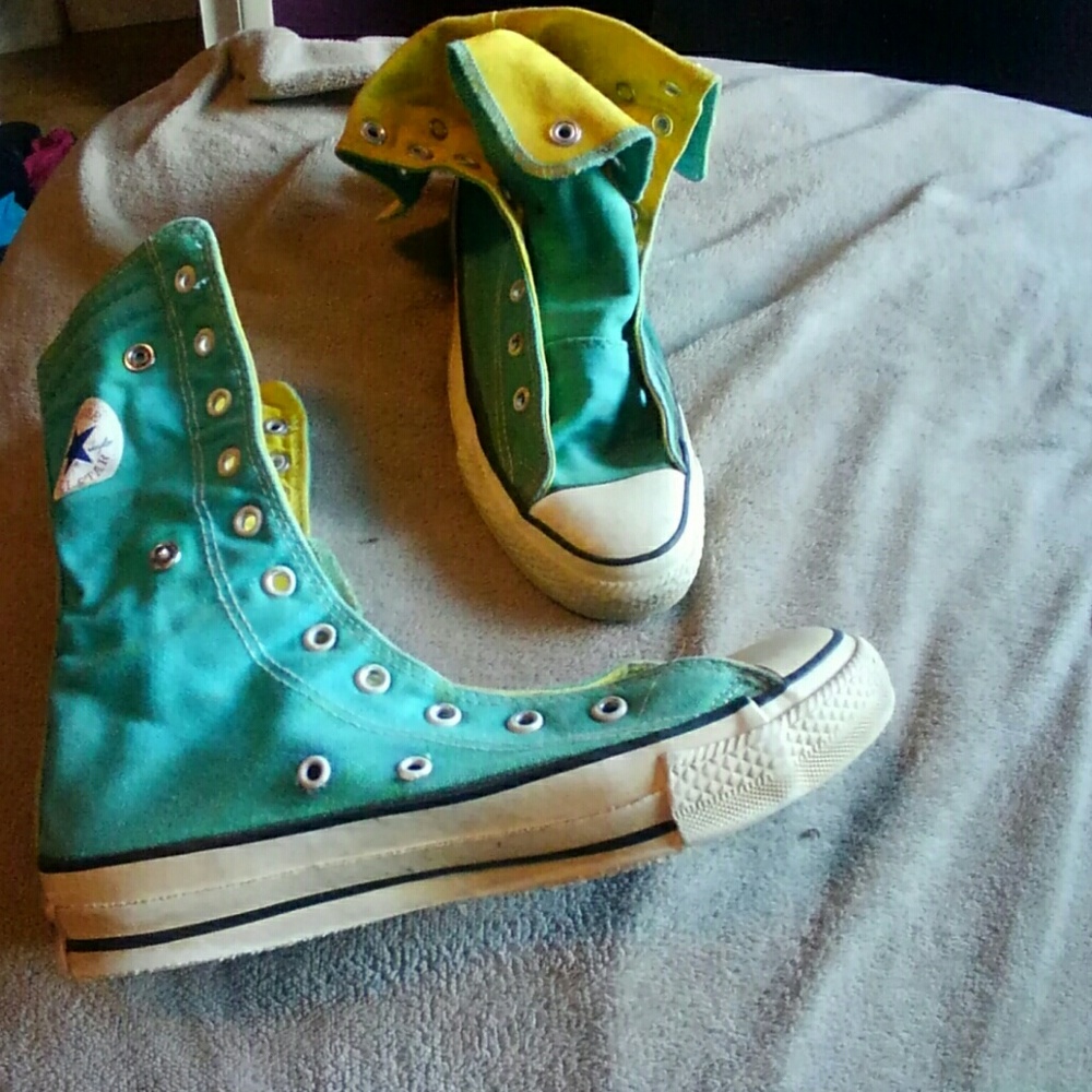 Hi rise converse