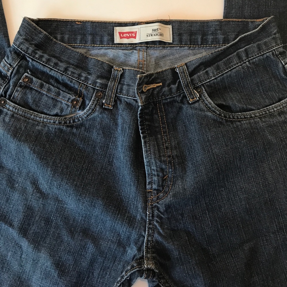Levi's 505 regular 30x30 blue.