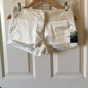 White dress shorts