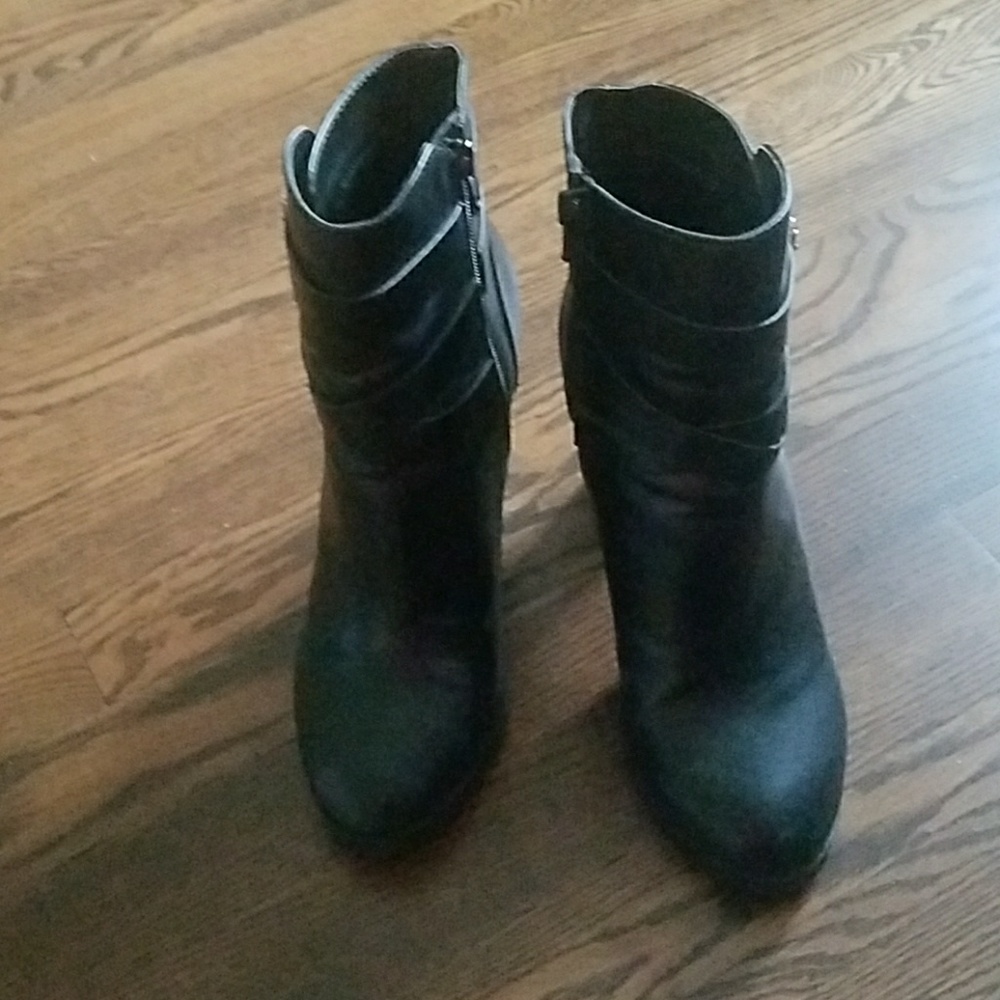F21 High Heel Boots