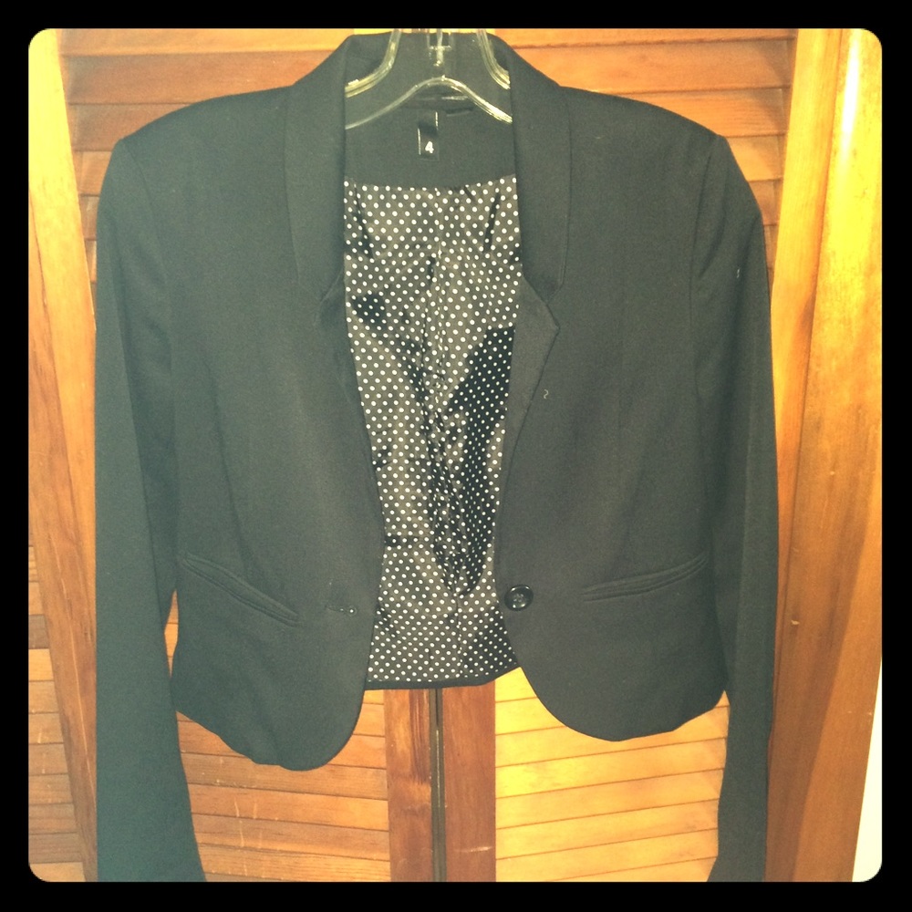 H&M black blazer