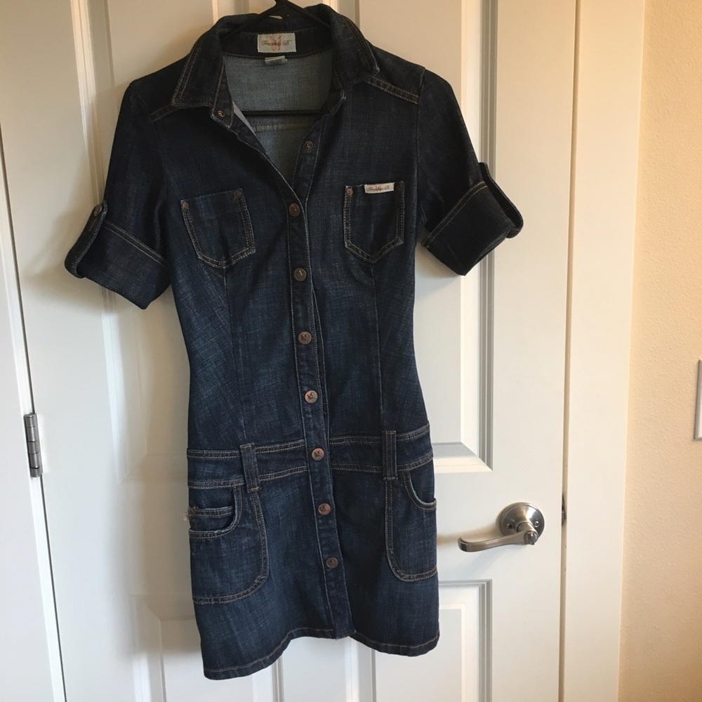 Frankie B. size 4 Jean Dress. Worn twice.