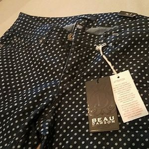 Polk a dot jeans