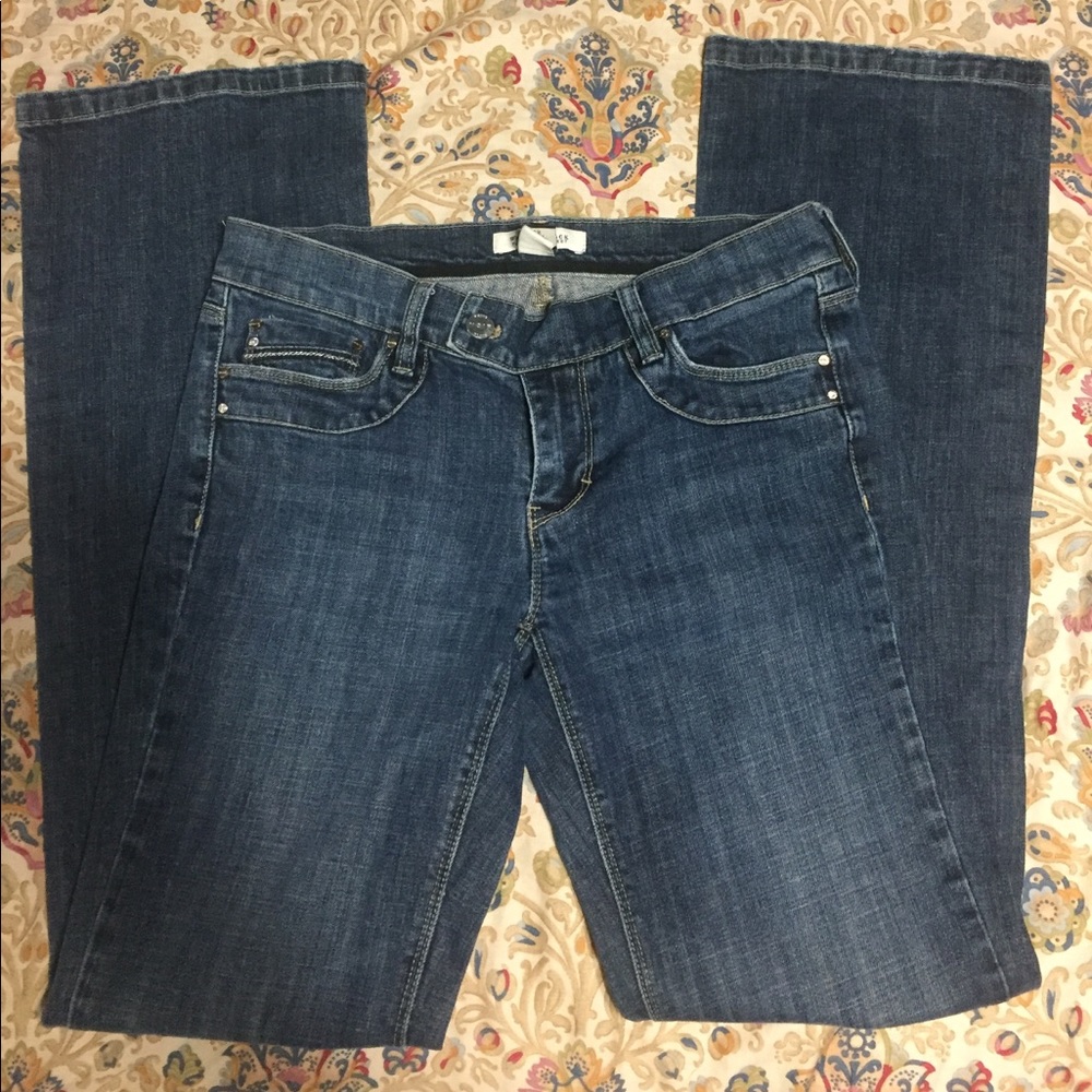 White House Black Market Noir Bootcut Jeans