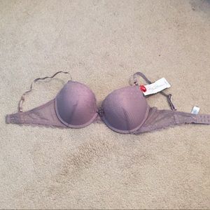 NWT Marilyn Monroe 36D lilac bra, lightly lined