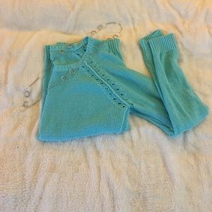 NWT Aeropostale teal sweater! Size XL