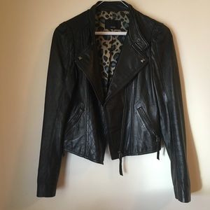 Leather jacket
