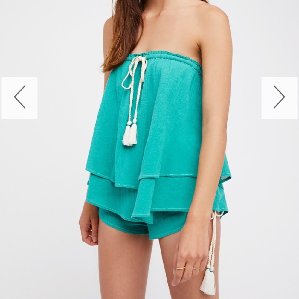 new w/o tags free people "tier it up" set