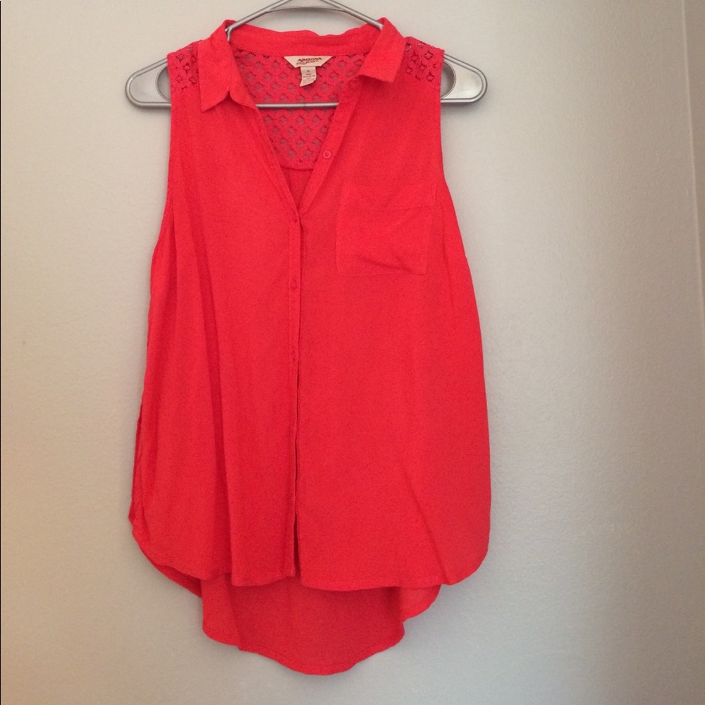 Loose Coral Tank by Arizona Jeans Co.