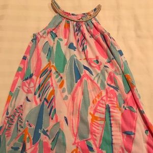 Little girls Lilly Pulitzer summer dress.