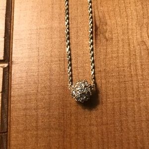 14k, 24-Inch Braided Gold Chain