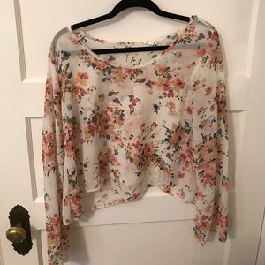 Flowy long sleeve top