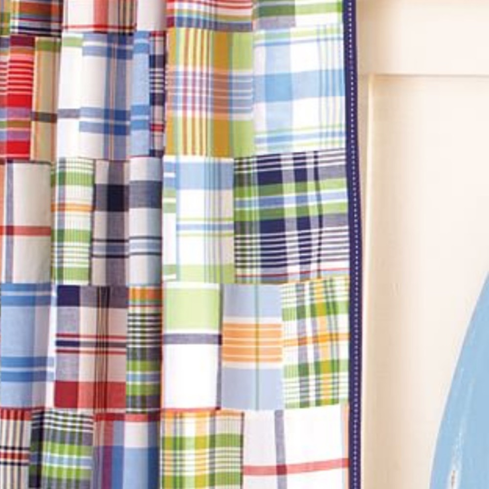 Pottery Barn Kids blackout curtains with rings