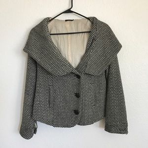 Urban Outfitters Lux Coat with Oversized Hoodie
