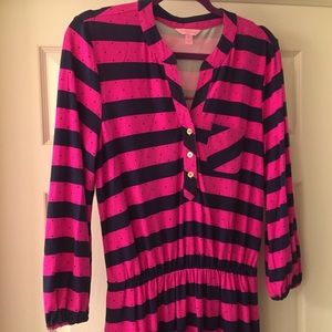 Lilly Pulitzer Beckham Striped Shirtdress