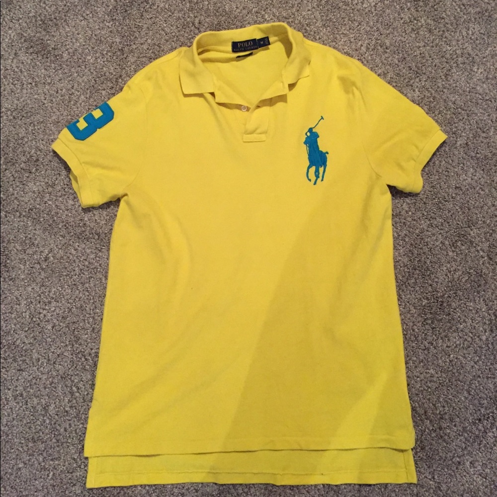 Yellow Polo Ralph Lauren