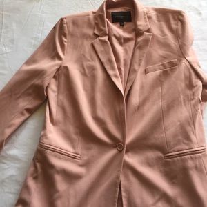 Pink banana republic blazer