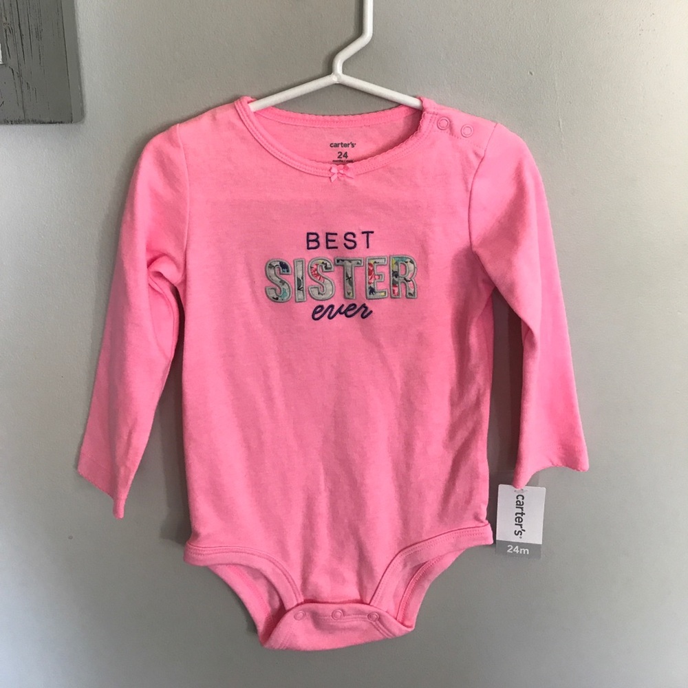 Best sister ever onesie
