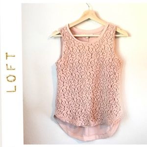 Loft lace crochet from top.