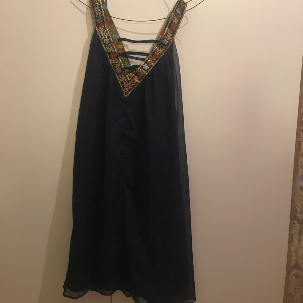 NEW Large Dark Navy Blue dress