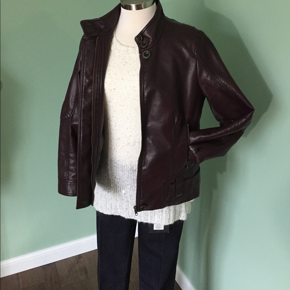 Leather jacket