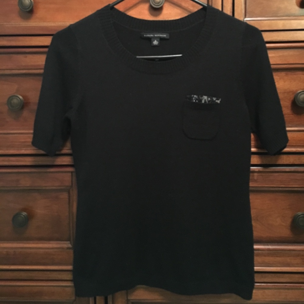 Banana Republic black sweater