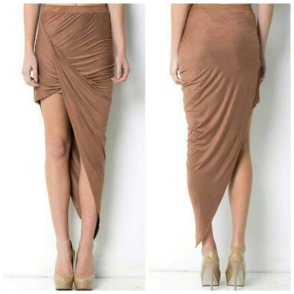 Draping skirt