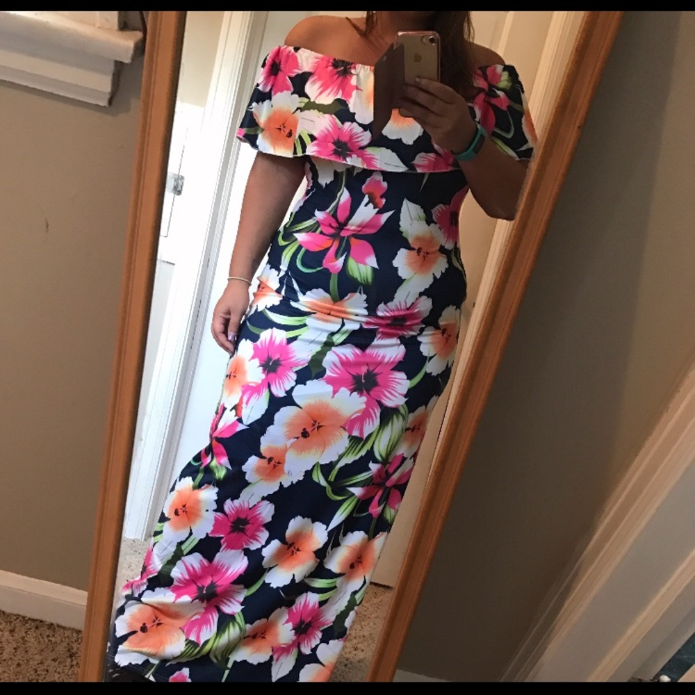 Off shoulder dress