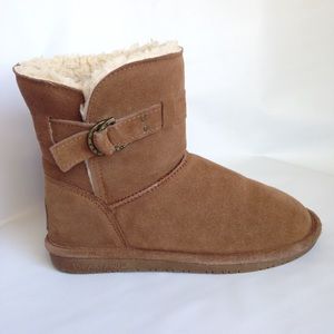 BearPaw Tessa Winter Boot 8 1/2 Light Brown