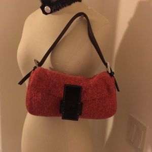 Fendi baguette burnt orange in color 10x6x1