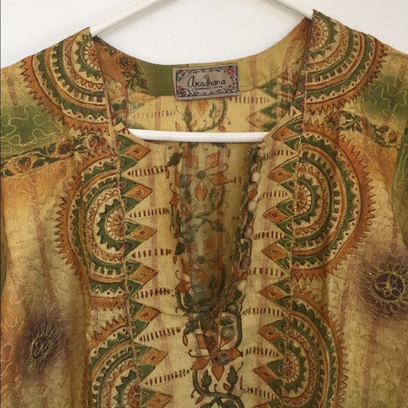 Colorful Indian kurta pajama - Picture 3 of 4