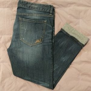 Express jean crops