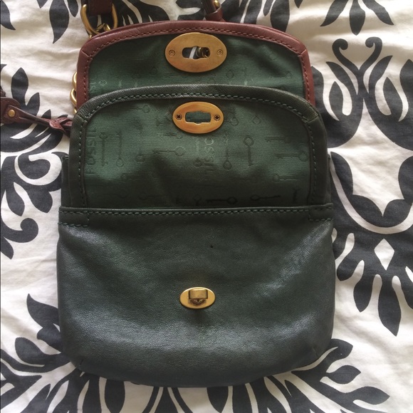 FOSSIL Mason Double Flap Crossbody - Picture 5 of 8