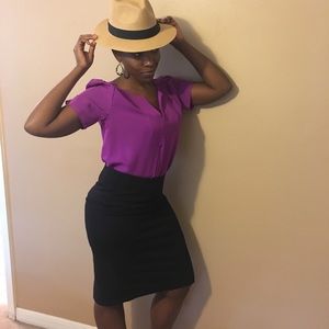 Purple blouse! Like new condition. Size S