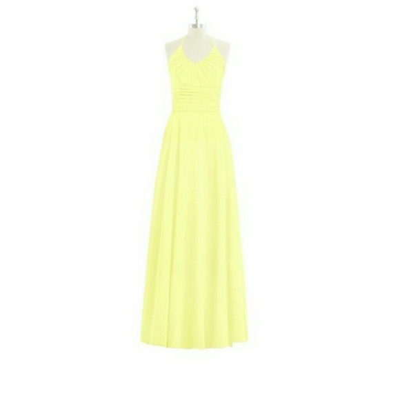 Azazie Faith Dress in Daffodil - Picture 1 of 3