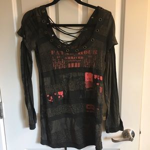 Salvage top. New without tags. Size S.