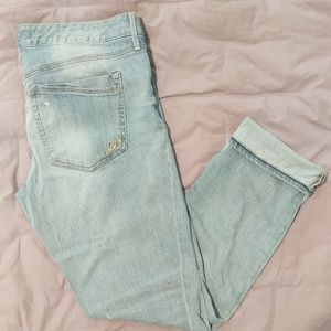 Express cropped jeans