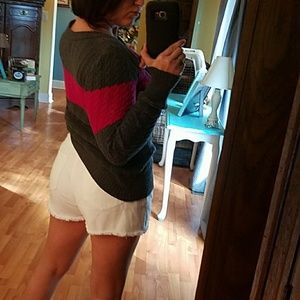 Victoria Secret Pink white Shorts❤