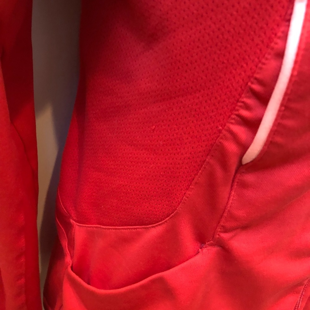 Adidas Climalite orangish/red and peach color. - Picture 4 of 6