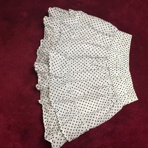 Poka dot skirt