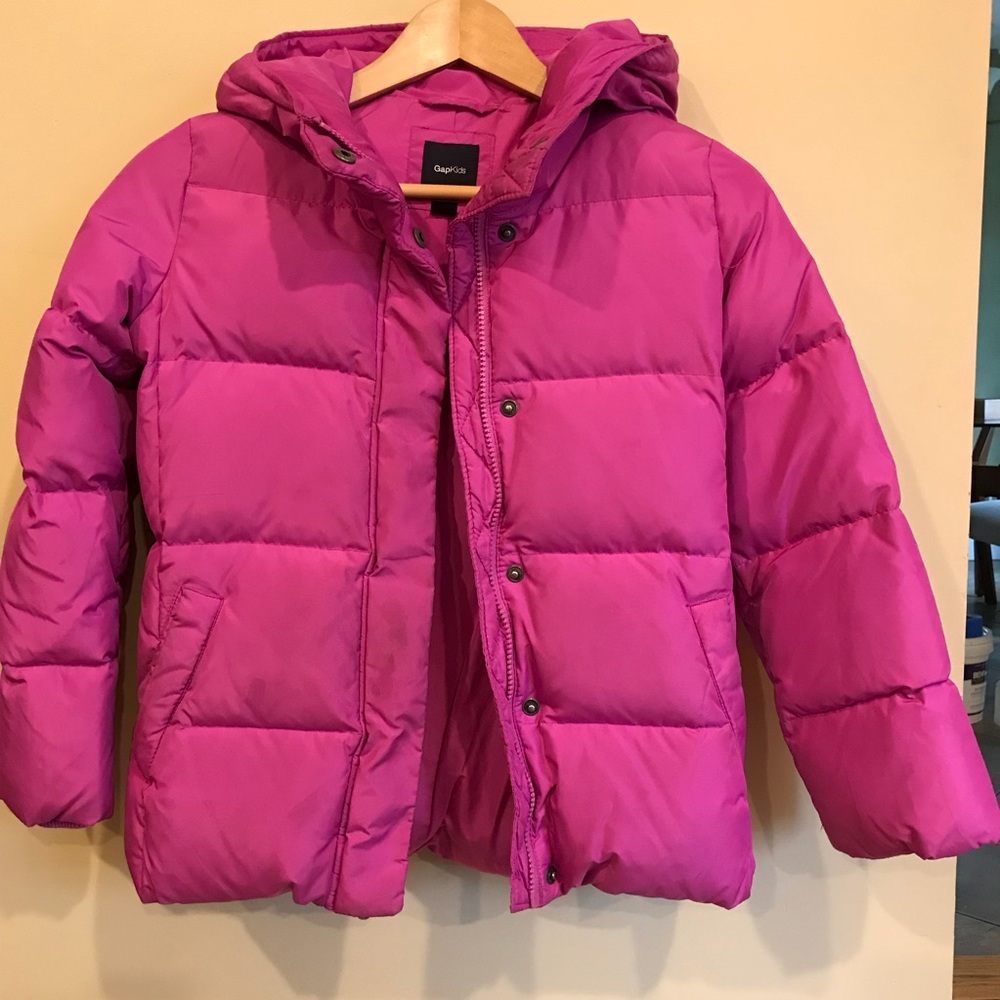 Girl size 10 down puffer jacket