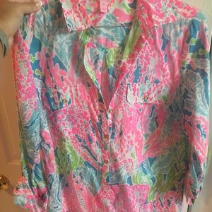 Multi colored top/dress