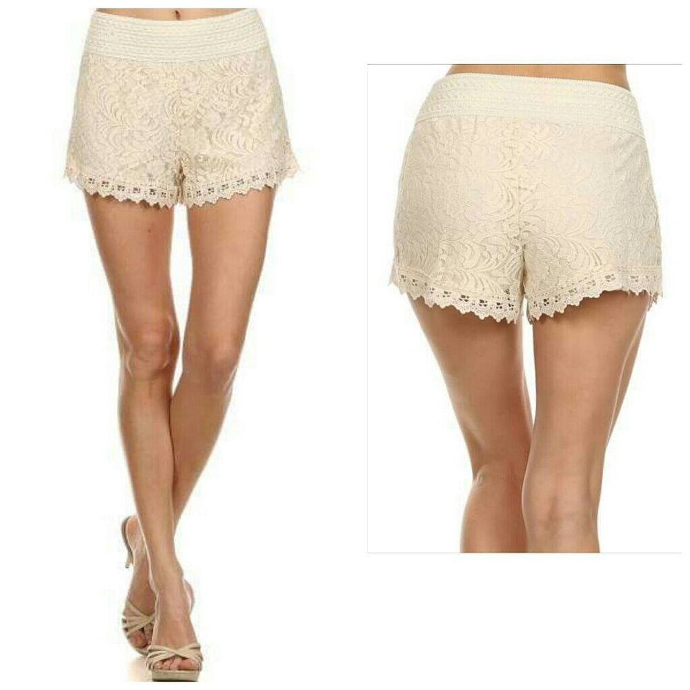 Lace shorts