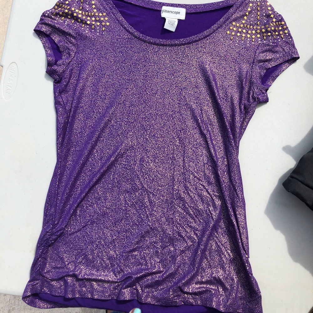 Brand-new no tags purple blouse