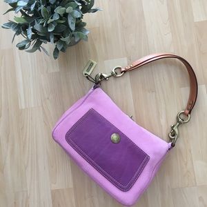 Pink Leather Coach Purse